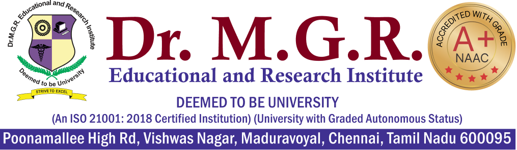 Dr M G R Center for Online Programs LMS Portal